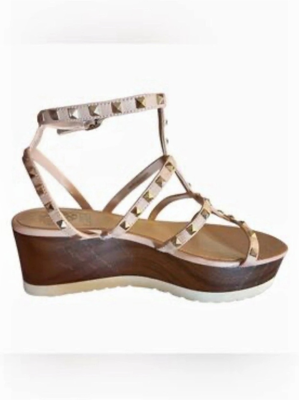 Vince Camuto Pemolie Studded Platform Wedge Sandals